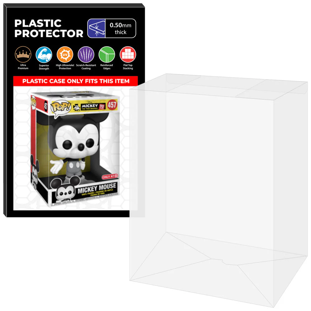 Pop Protector for 10 inch Mickey Mouse Classic Color #457 Jumbo Funko Pop - Image 9