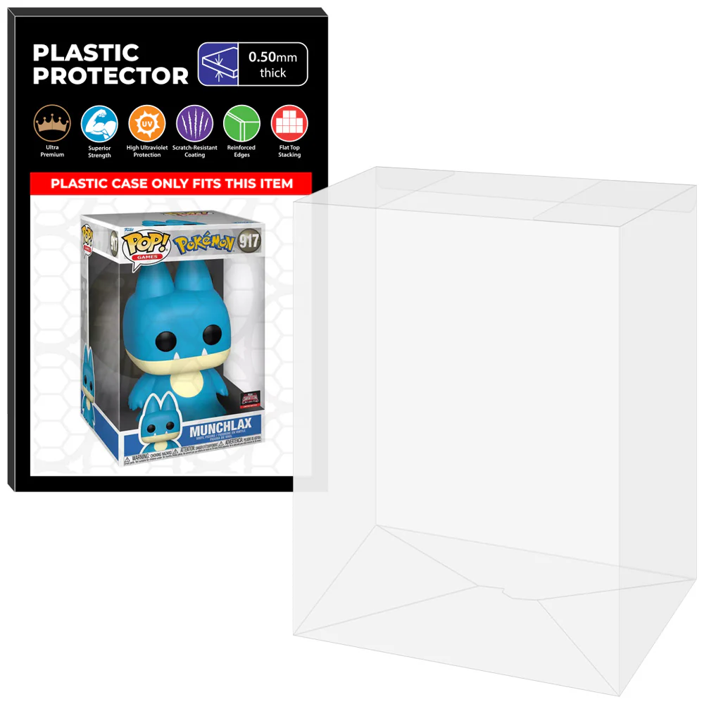 Pop Protector for 10 inch Munchlax #917 Jumbo Funko Pop - Image 5