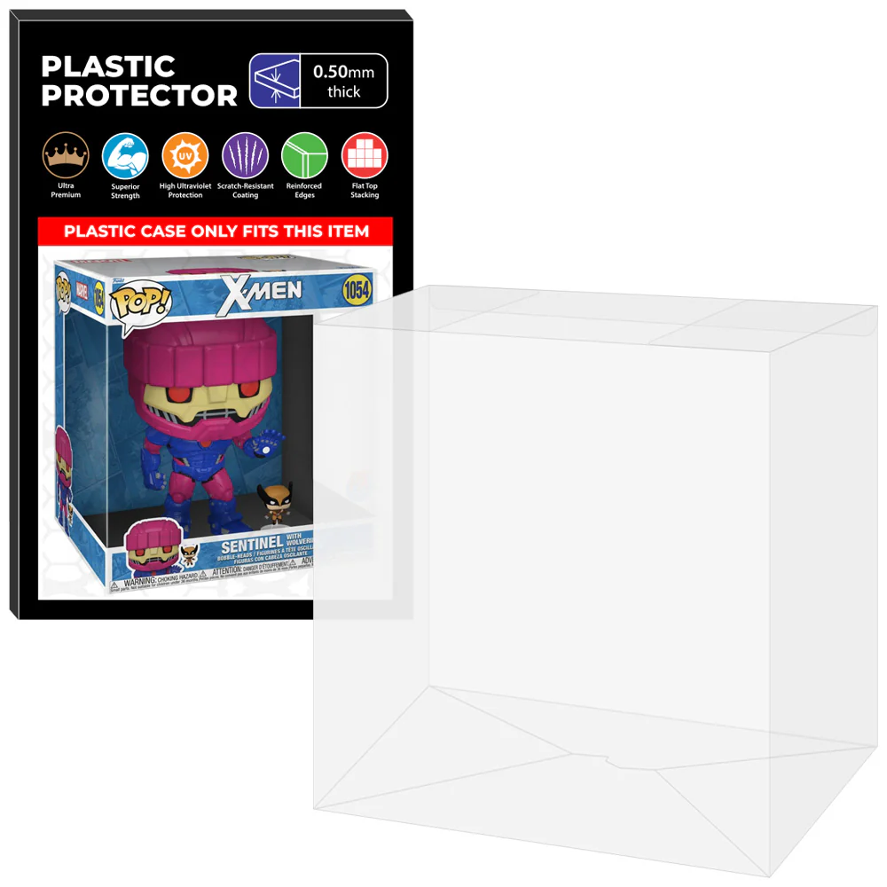 Pop Protector for 10 inch Sentinel Blacklight Chase #1054 Jumbo Funko Pop - Image 5