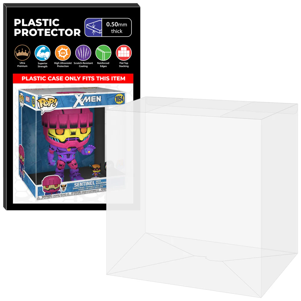 Pop Protector for 10 inch Sentinel Blacklight Chase #1054 Jumbo Funko Pop - Image 6