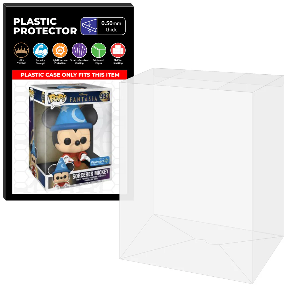Pop Protector for 10 inch Sorcerer Mickey #993 Jumbo Funko Pop - Image 8