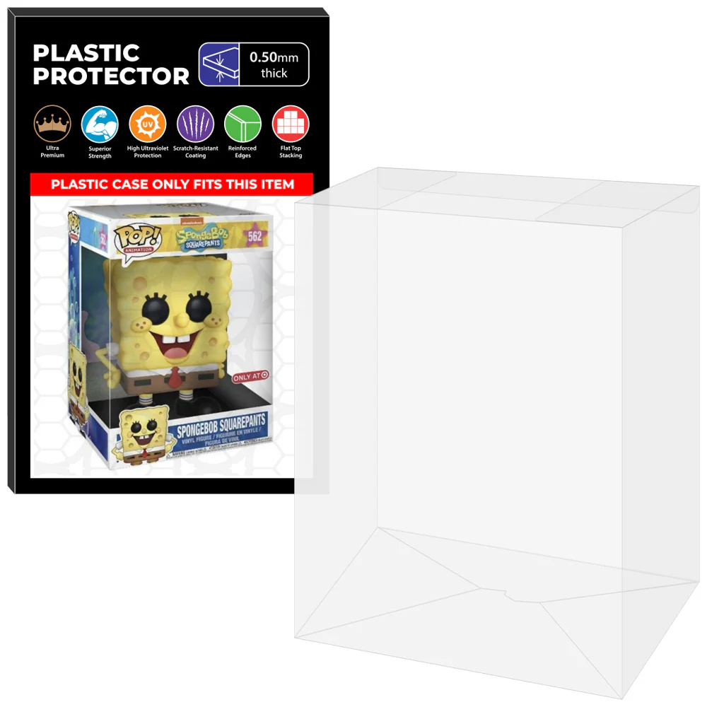 Pop Protector for 10 inch Spongebob Squarepants #562 Jumbo Funko Pop - Image 8