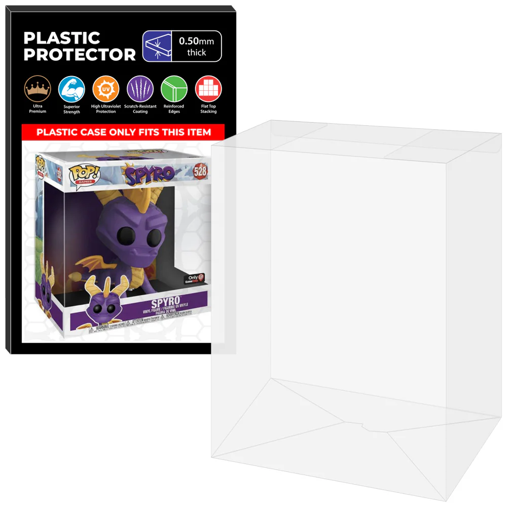 Pop Protector for 10 inch Spyro #528 Jumbo Funko Pop - Image 5