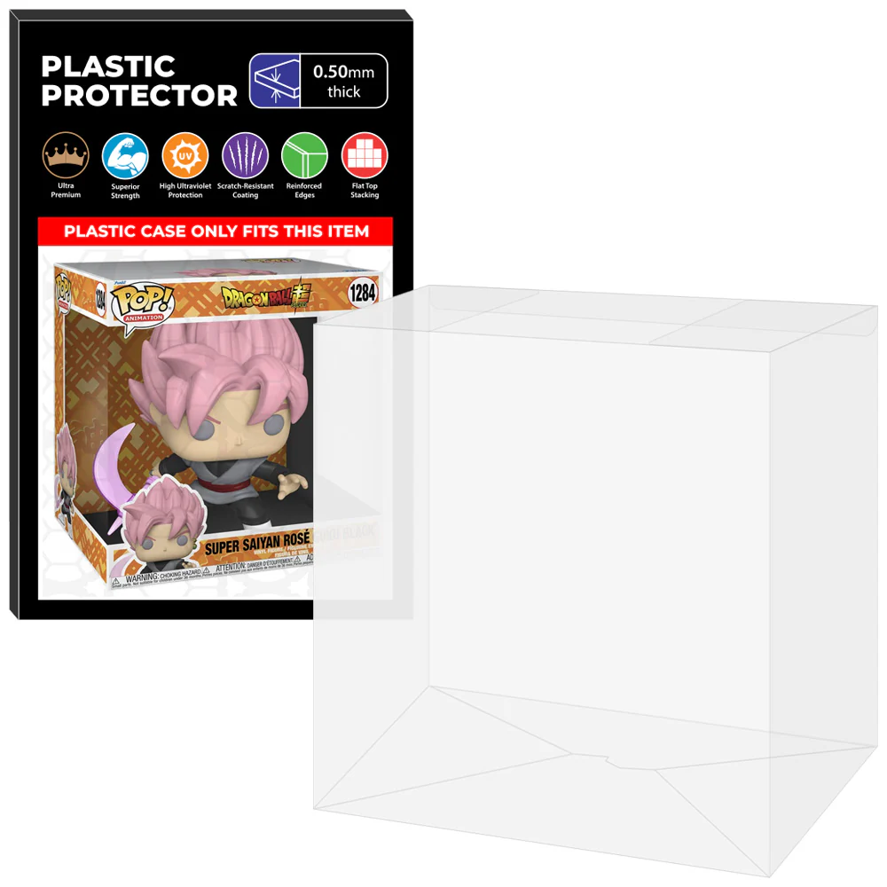 Pop Protector for 10 inch Super Saiyan Rose Goku Black #1284 Jumbo Funko Pop - Image 5