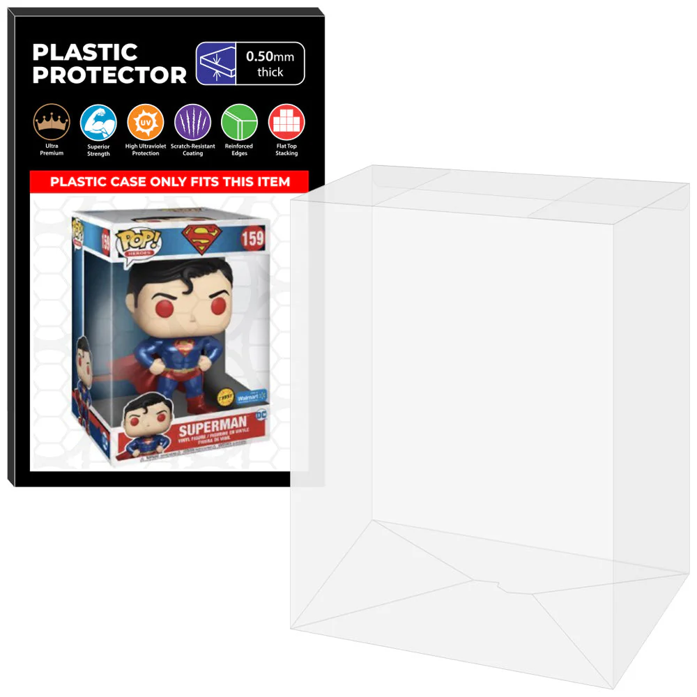 Pop Protector for 10 inch Superman #159 Jumbo Funko Pop - Image 8
