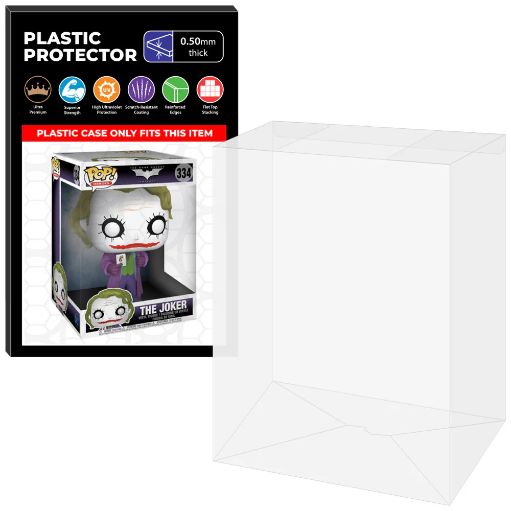 Pop Protector for 10 inch The Joker Dark Knight #334 Jumbo Funko Pop - Image 8