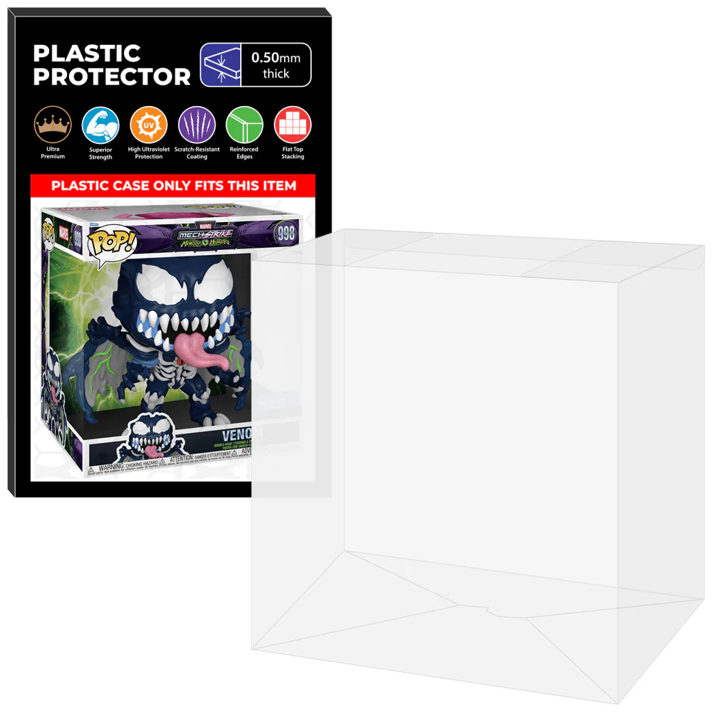 Pop Protector for 10 inch Venom Mech Strike #998 Jumbo Funko Pop - Image 5