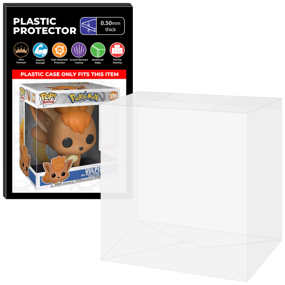 Pop Protector for 10 inch Vulpix #599 Jumbo Funko Pop - Image 5