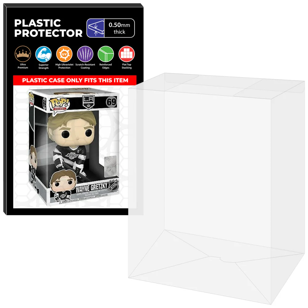 Pop Protector for 10 inch Wayne Gretzky #69 Jumbo Funko Pop - Image 9