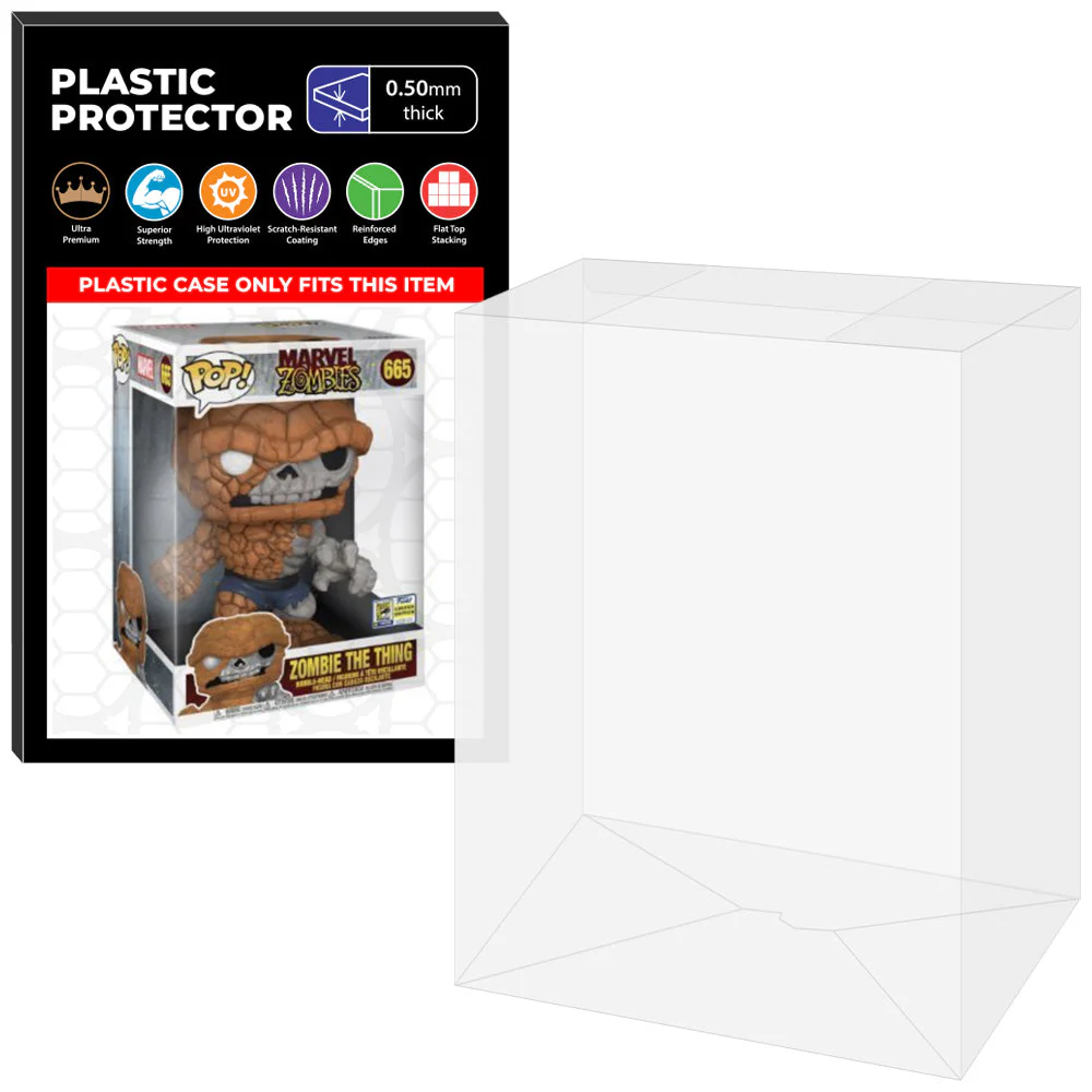 Pop Protector for 10 inch Zombie Hulk #695 Jumbo Funko Pop - Image 8