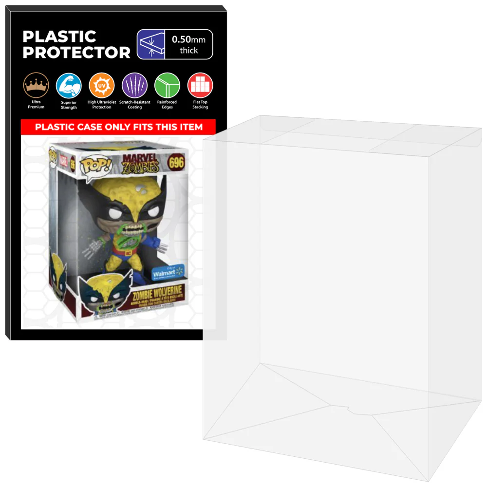 Pop Protector for 10 inch Zombie Wolverine #696 Jumbo Funko Pop - Image 15