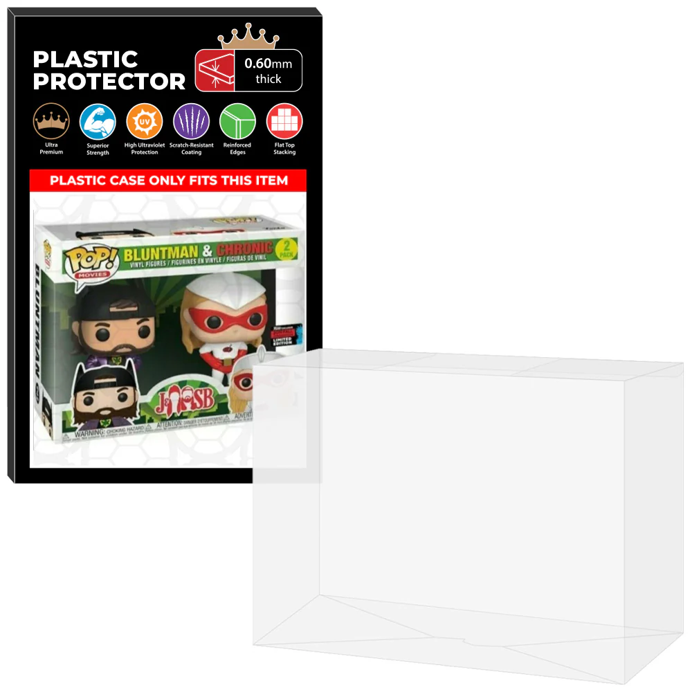 Pop Protector for 2 Pack Bluntman & Chronic NYCC Funko Pop - Image 9