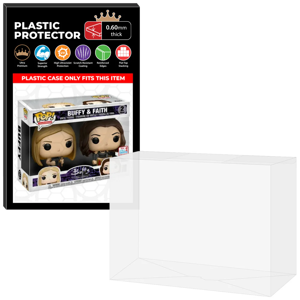 Pop Protector for 2 Pack Buffy & Faith NYCC Funko Pop - Image 9