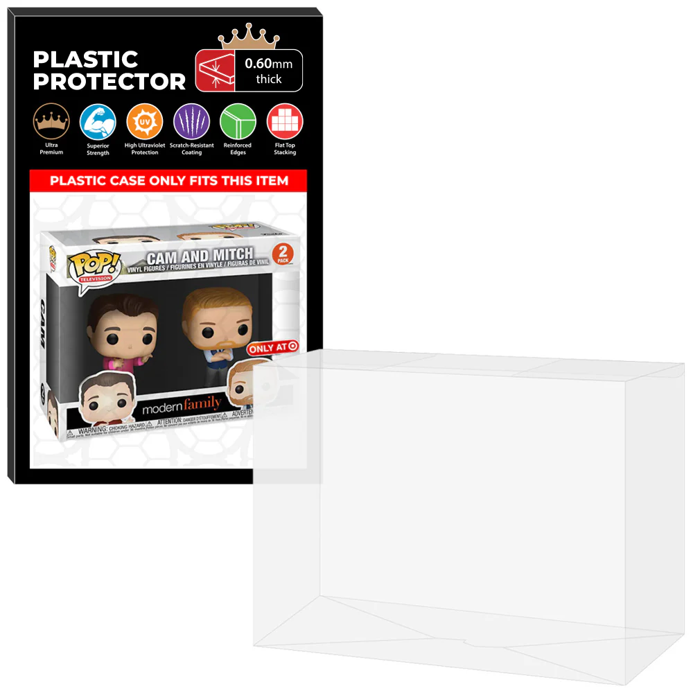 Pop Protector for 2 Pack Cam & Mitch Funko Pop - Image 9