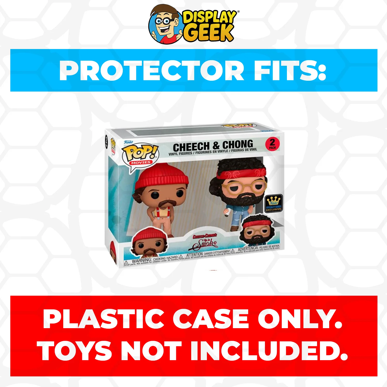 Pop Protector for 2 Pack Cheech & Chong Up in Smoke Funko Pop - Image 2
