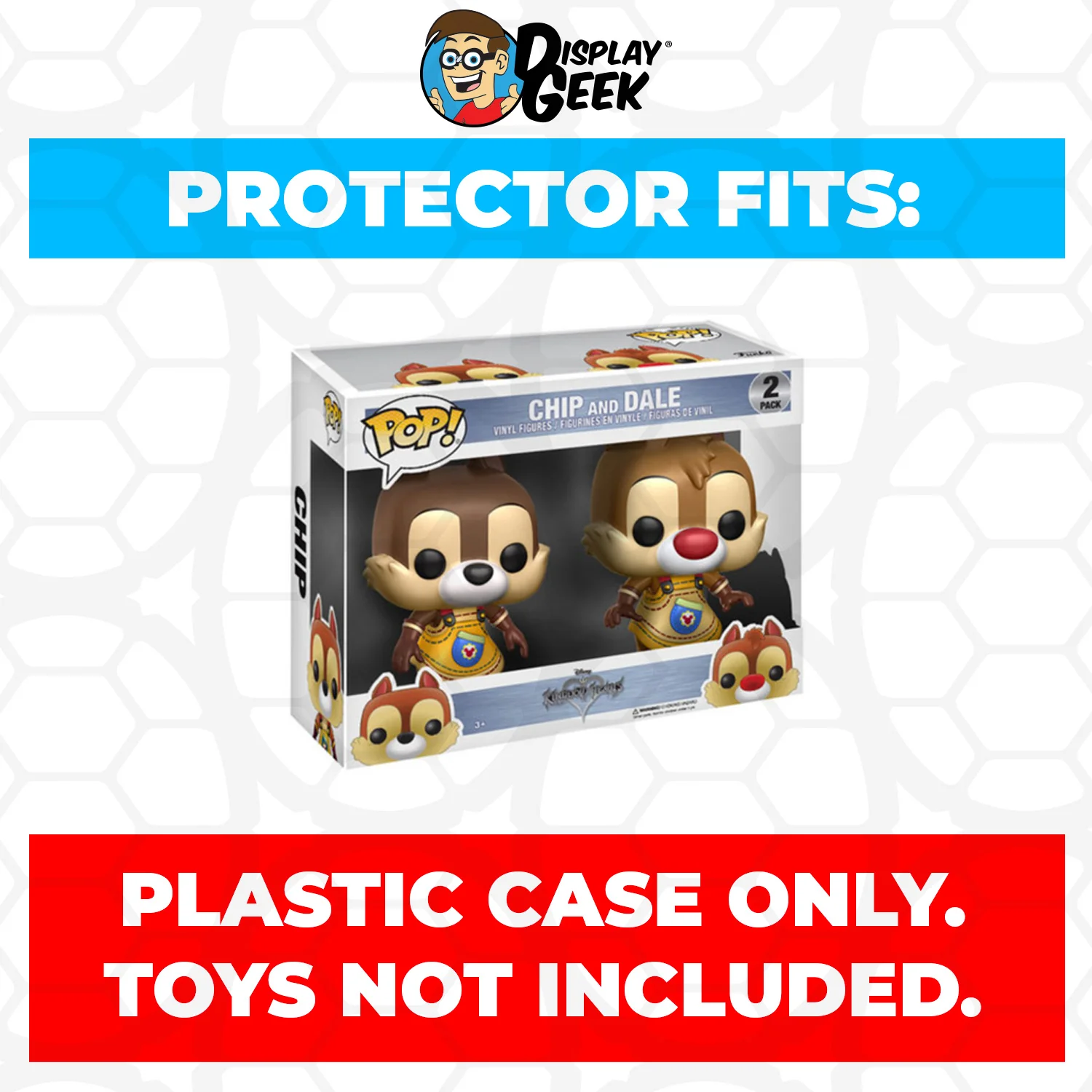 Pop Protector for 2 Pack Chip & Dale Funko Pop - Image 2