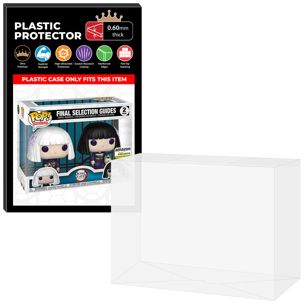 Pop Protector for 2 Pack Demon Slayer Final Selection Guides Glow Funko Pop - Image 9