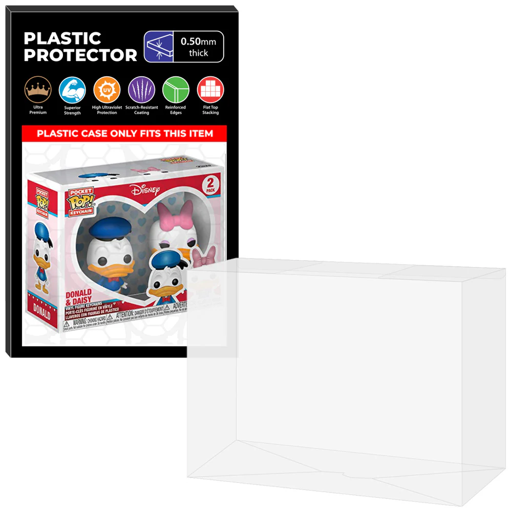 Pop Protector for Donald & Daisy Duck Funko 2 Pack Pocket Pop Keychains - Image 7