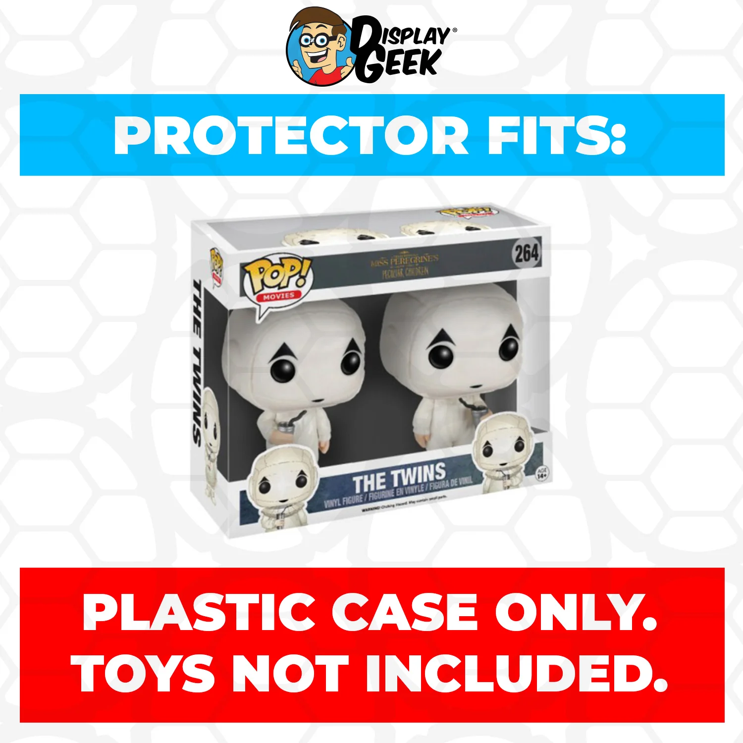 Pop Protector for 2 Pack The Twins #264 Funko Pop - Image 2