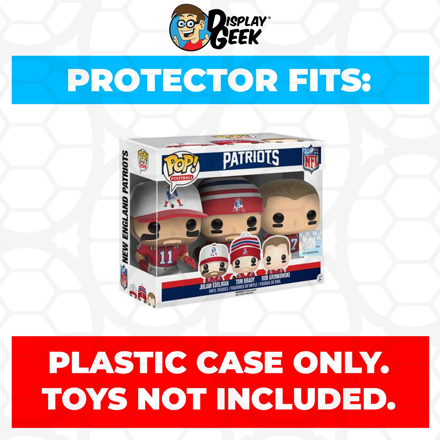 Pop Protector for 3 Pack Legion of Boom Earl, Richard & Kam Funko Pop - Image 7