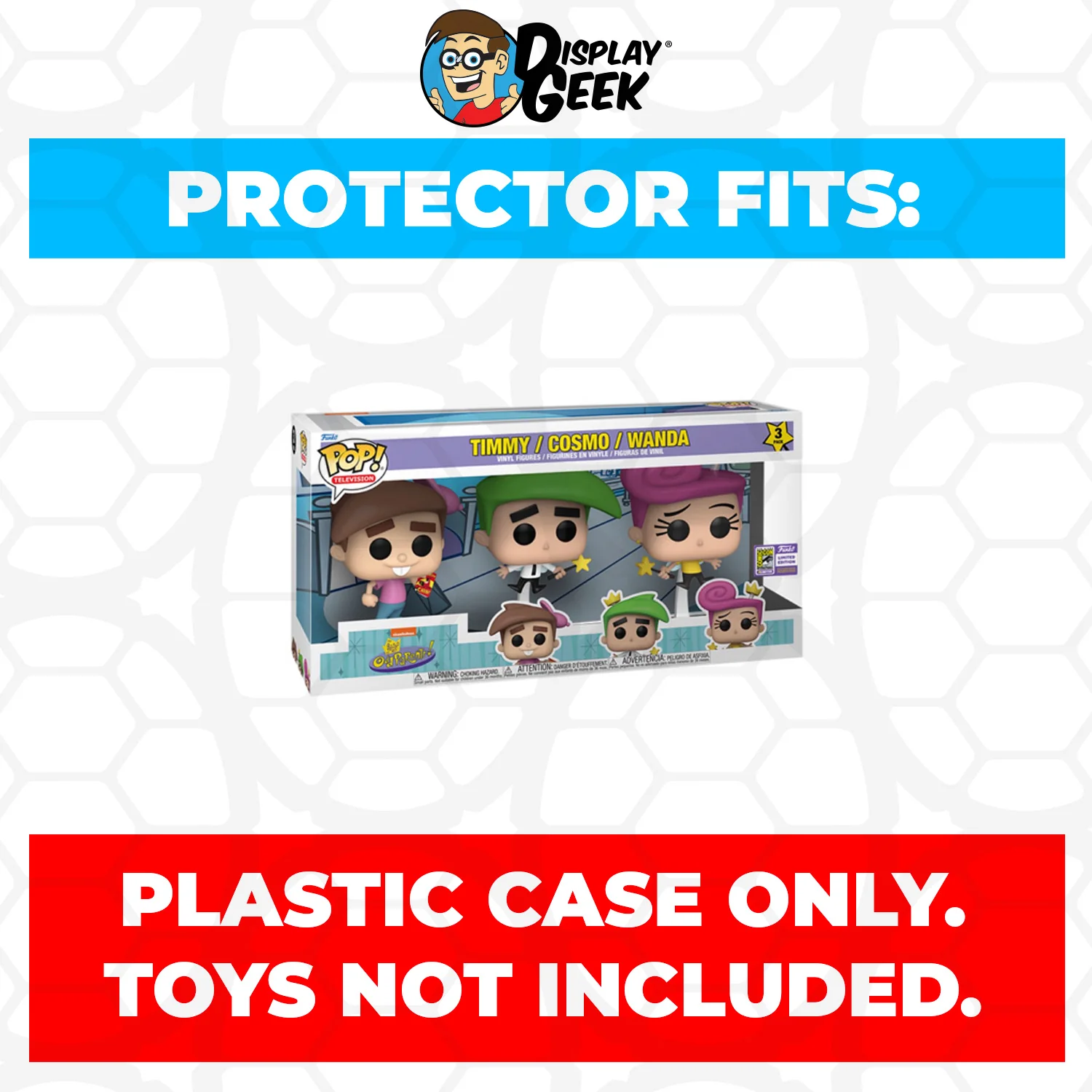 Pop Protector for 3 Pack The Fairly OddParents Funko Pop - Image 2
