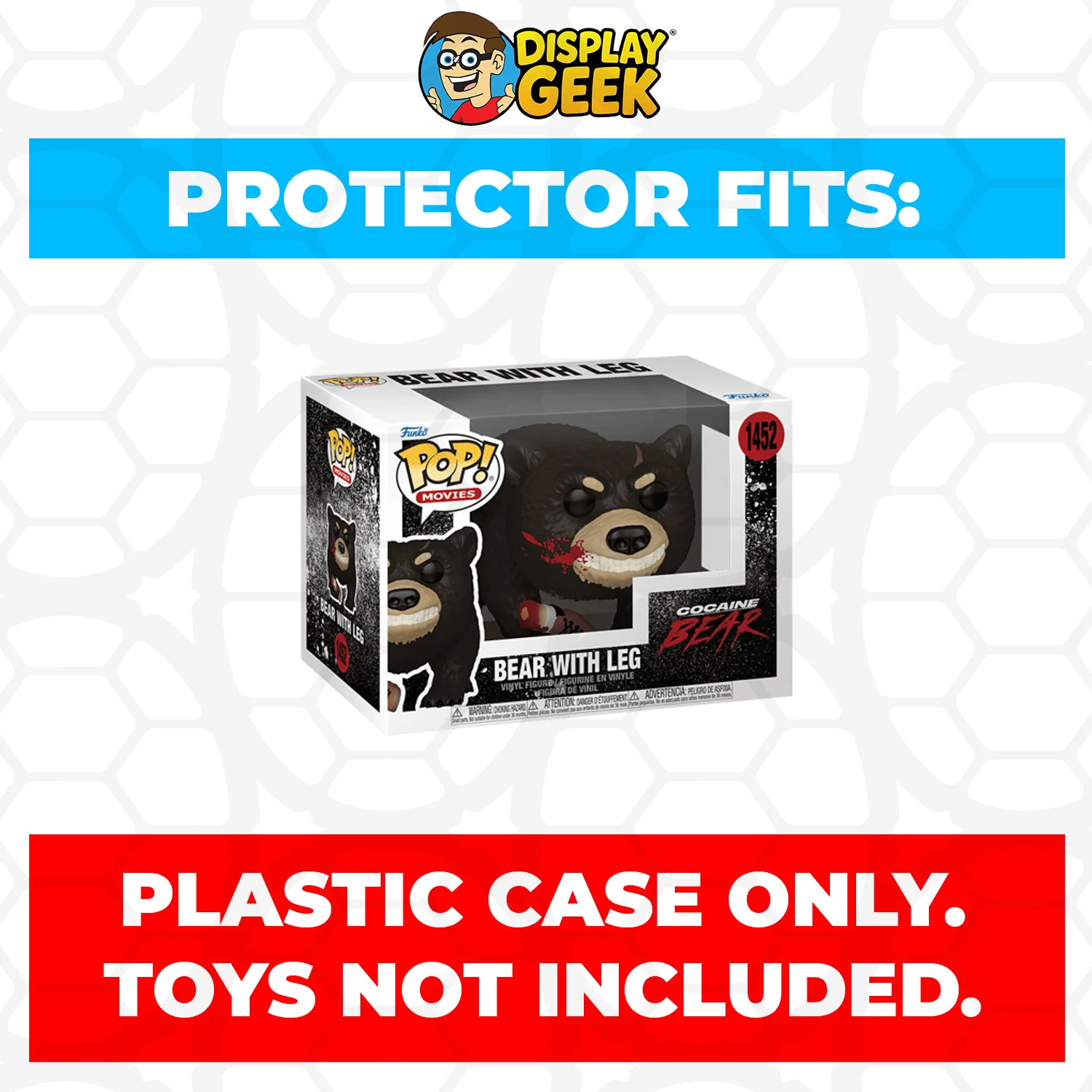 Pop Protector for 4 inch Funko Pop Bear with Leg #1452 - Image 2