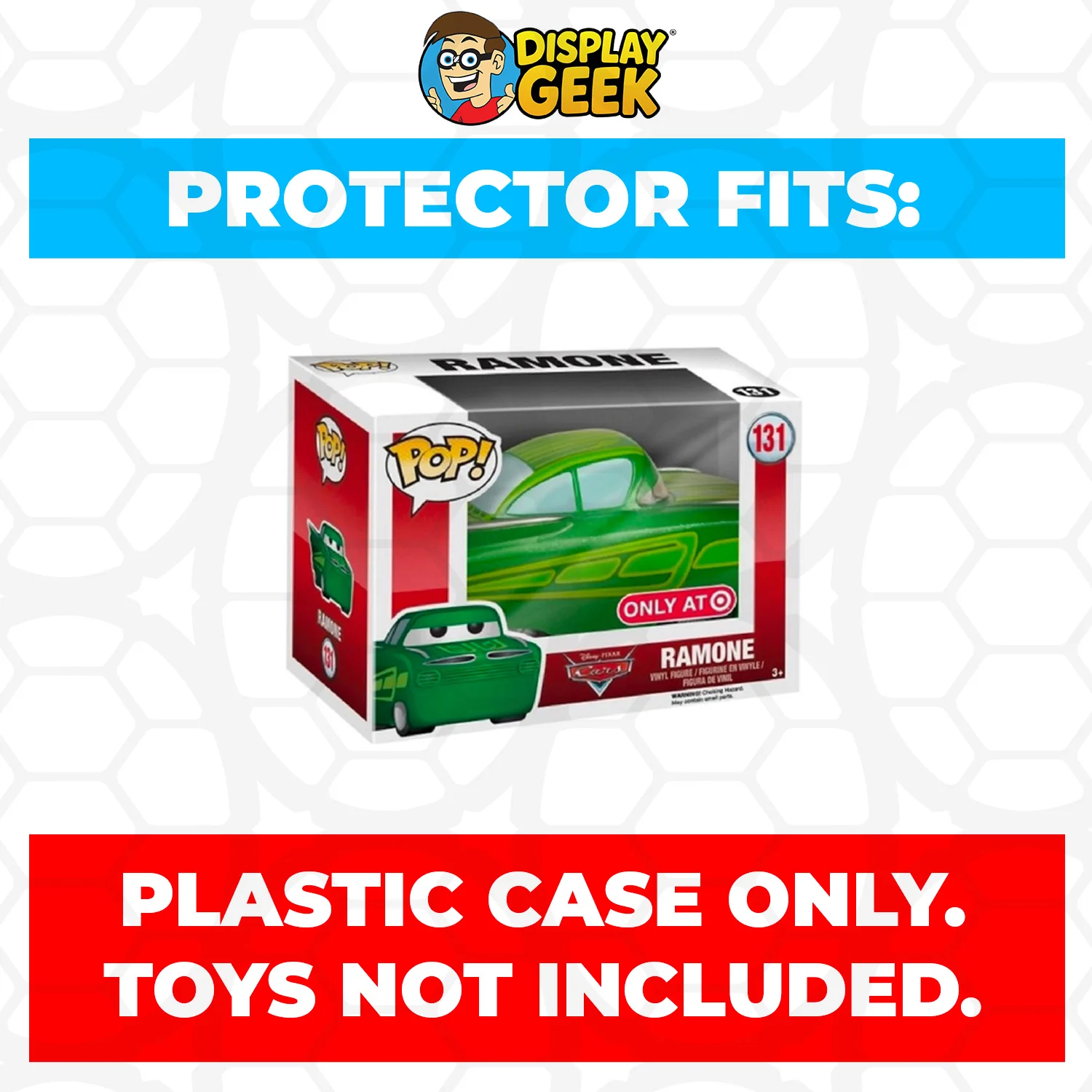 Pop Protector for 4 inch Funko Pop Cars - Ramone Green #131 - Image 2