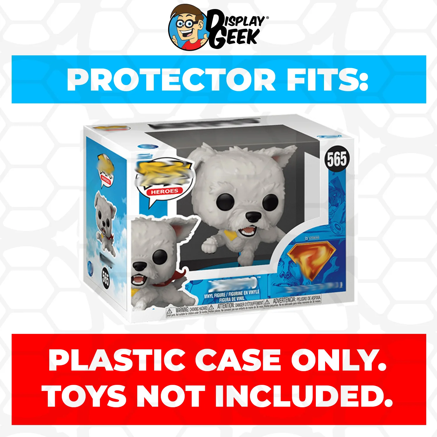Pop Protector for 4 inch Funko Pop Krypto #565 - Image 2