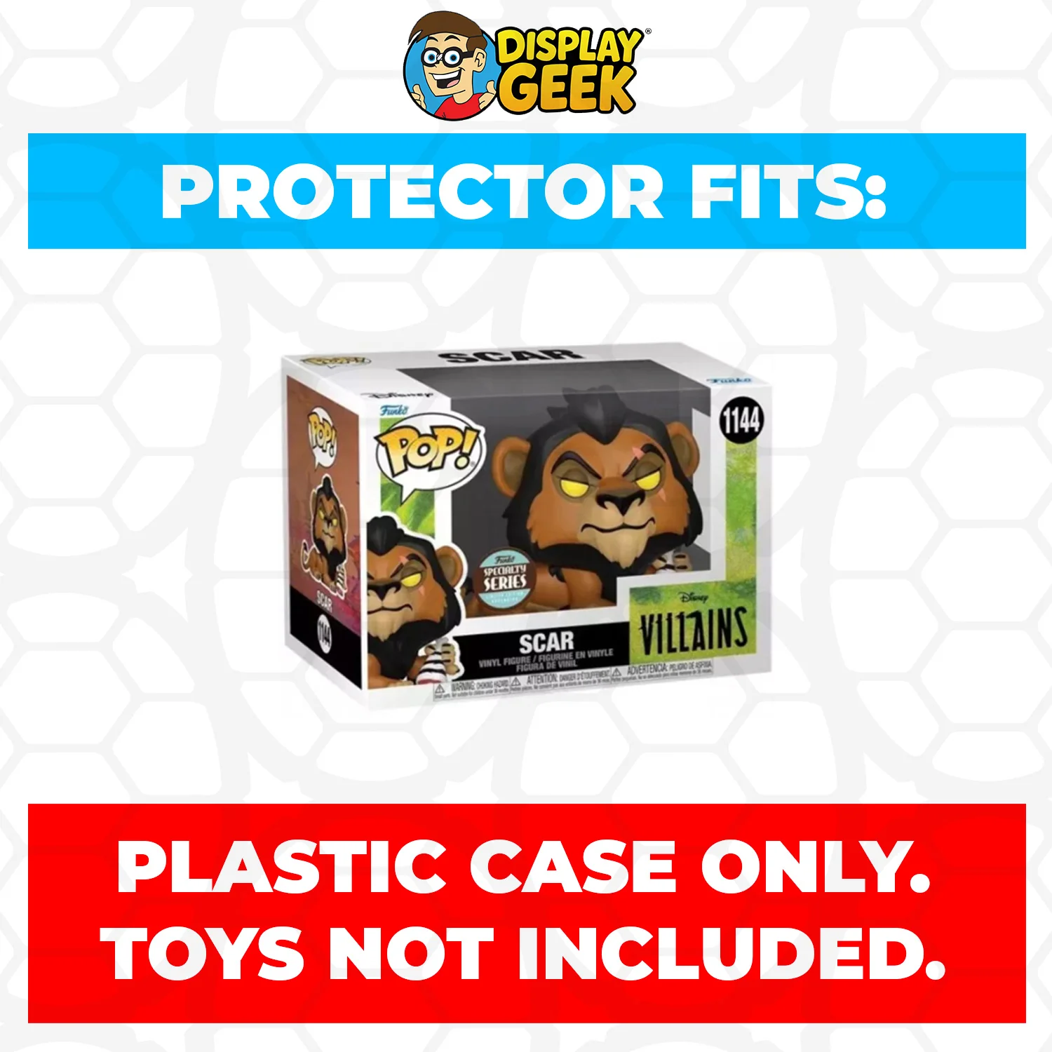 Pop Protector for 4 inch Funko Pop Scar #1144 - Image 2