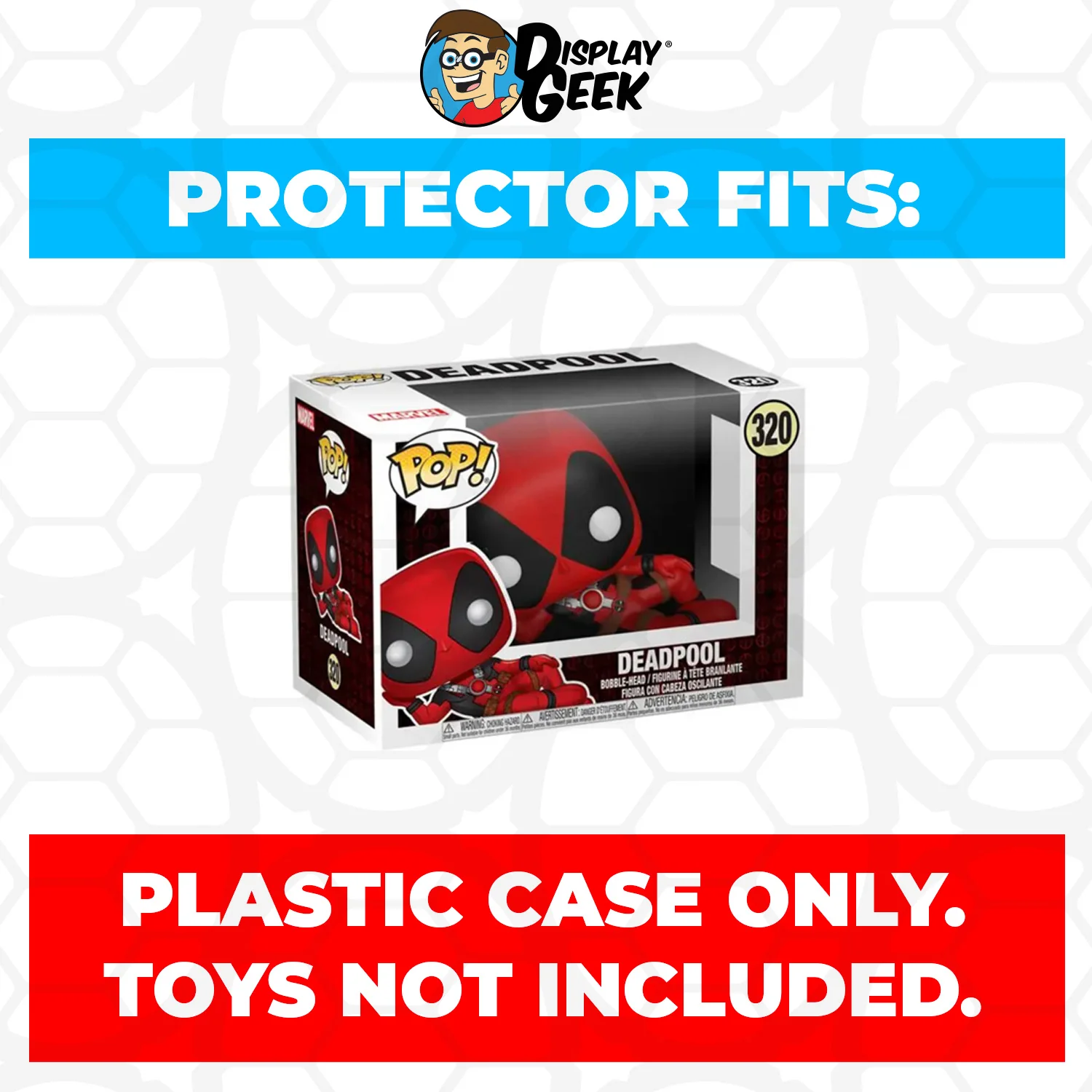 Pop Protector for 4 inch Funko Pop Sexy Deadpool with Wolverine #1413 - Image 9