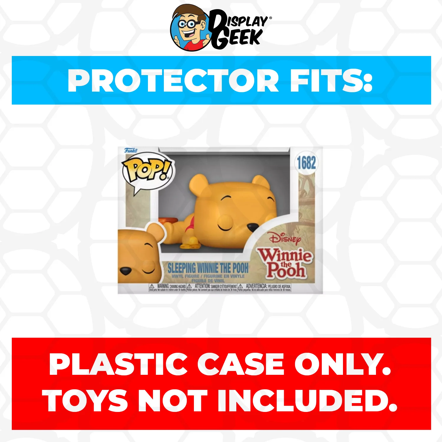Pop Protector for 4 inch Funko Pop Sleeping Winnie the Pooh #1682 - Image 2
