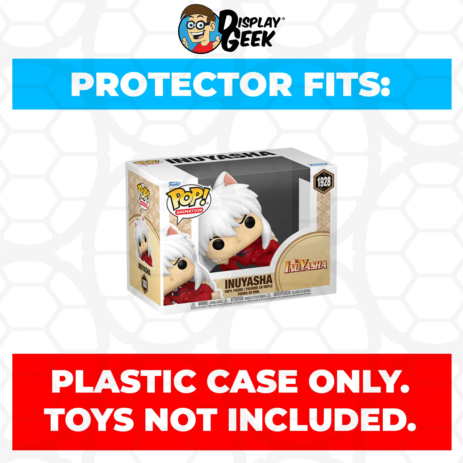 Pop Protector for 4 inch Funko Pop Inuyasha #1928 - Image 2