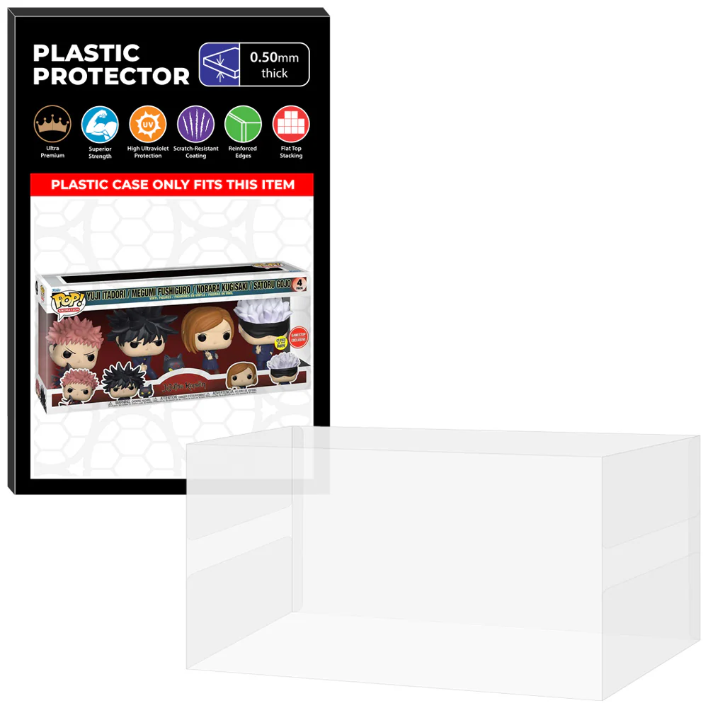 Pop Protector for 4 Pack Jujutsu Kaisen Glow Funko Pop - Image 10