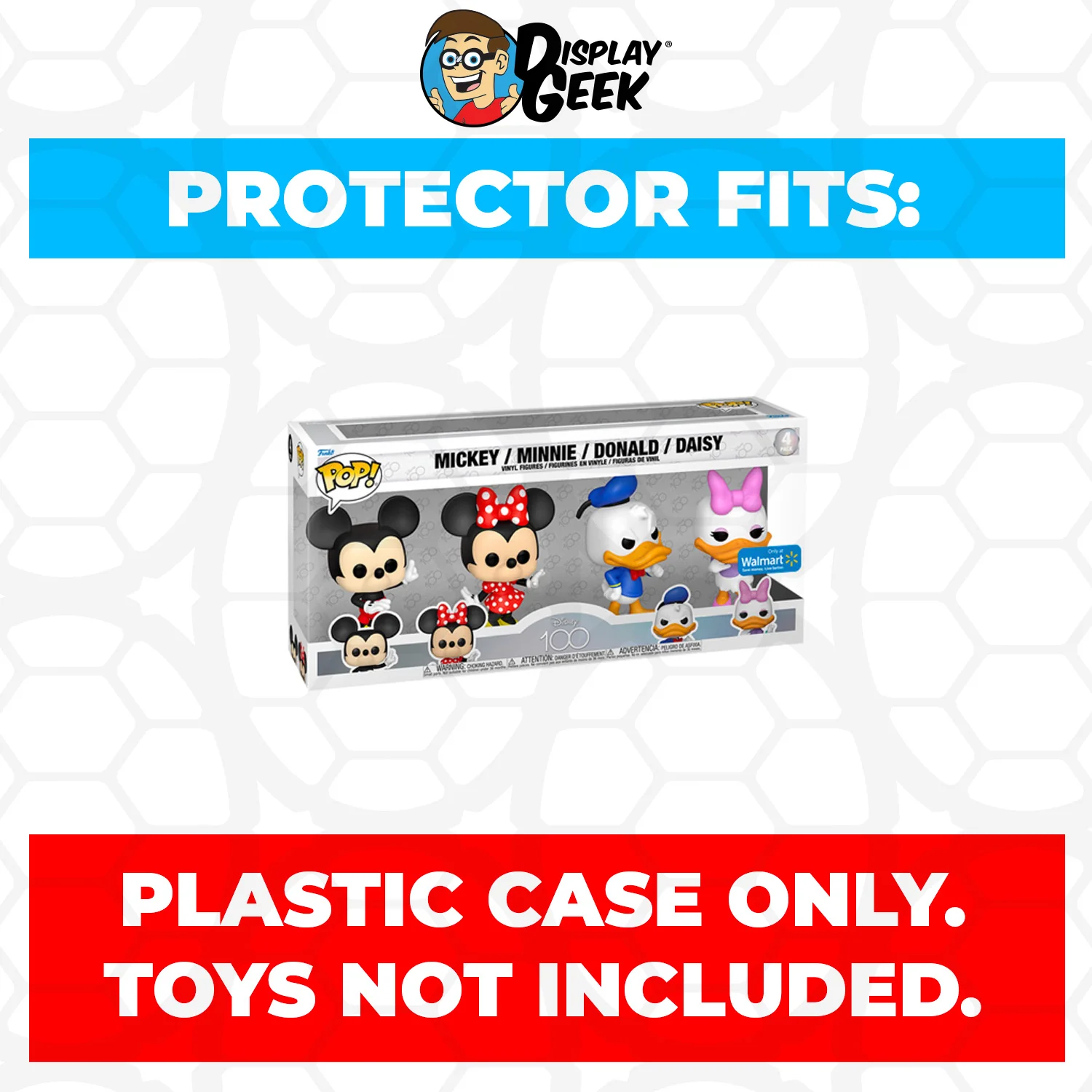 Pop Protector for 4 Pack Mickey & Friends Funko Pop - Image 2