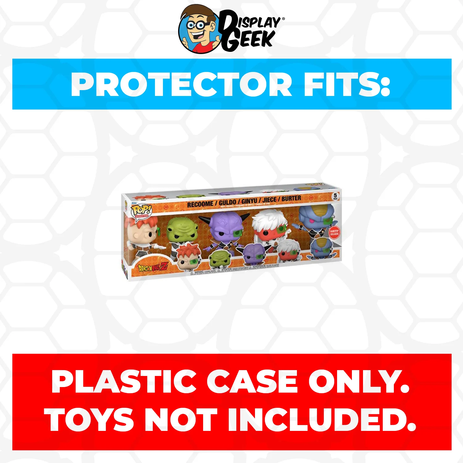 Pop Protector for 5 Pack DBZ Ginyu Force Funko Pop - Image 2
