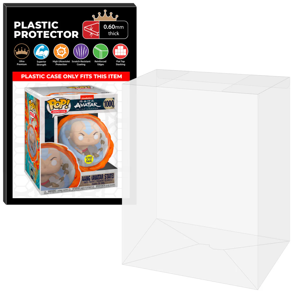 Pop Protector for 6 inch Aang Avatar State #1000 Super Funko Pop - Image 7