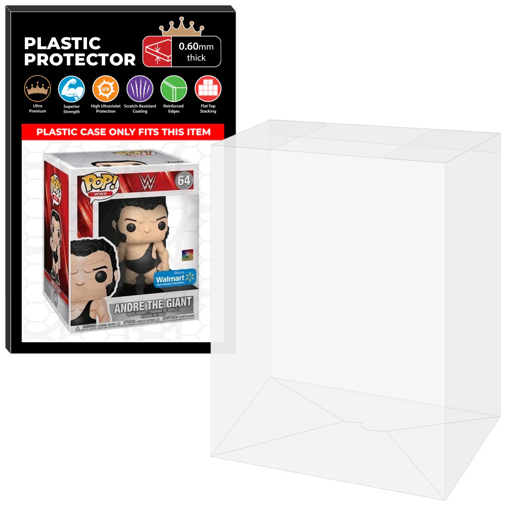 Pop Protector for 6 inch Andre the Giant #64 Super Funko Pop - Image 7