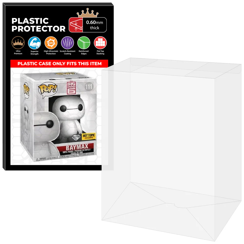 Pop Protector for 6 inch Baymax Diamond #111 Super Funko Pop - Image 20