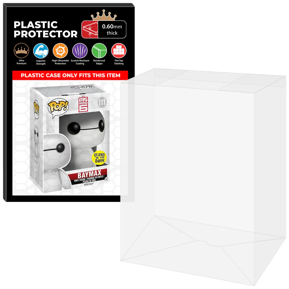 Pop Protector for 6 inch Baymax Glow #111 Super Funko Pop - Image 20