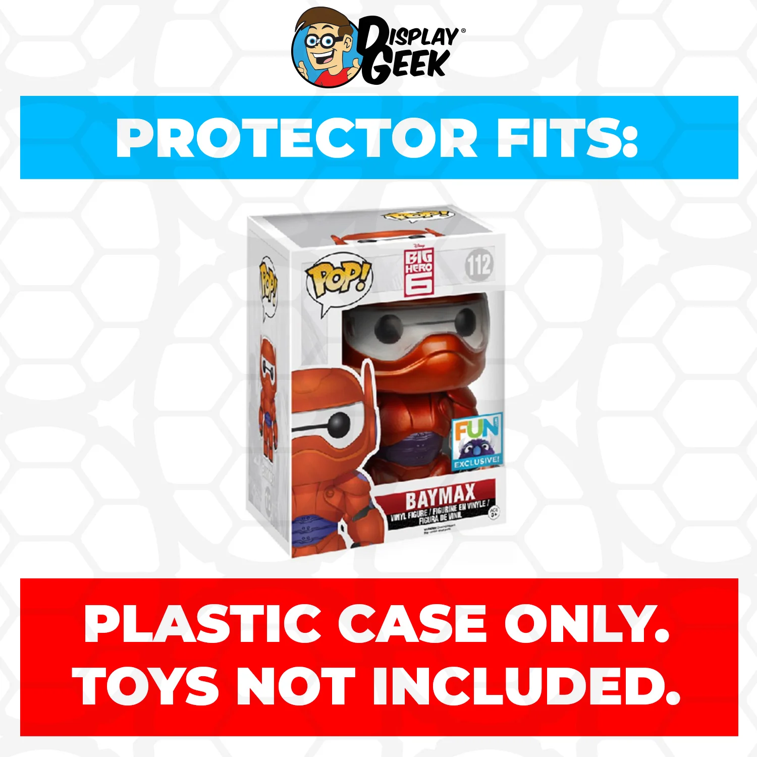 Pop Protector for 6 inch Baymax #111 Super Funko Pop - Image 11
