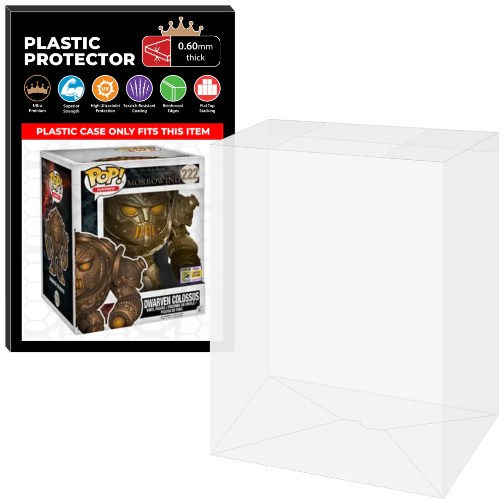 Pop Protector for 6 inch Dwarven Colossus SDCC #222 Super Funko Pop - Image 7