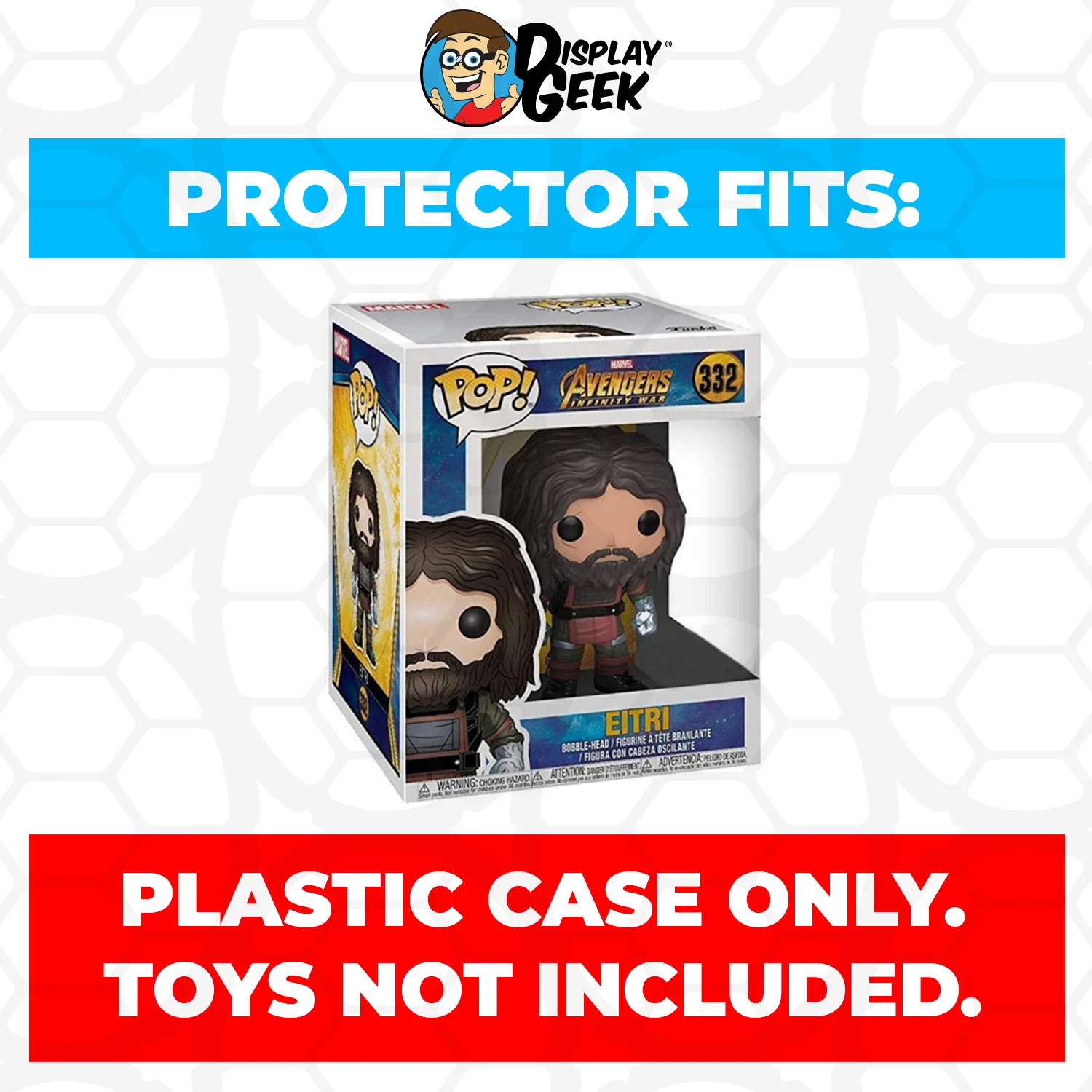 Pop Protector for 6 inch Eitri #332 Super Size Funko Pop - Image 2