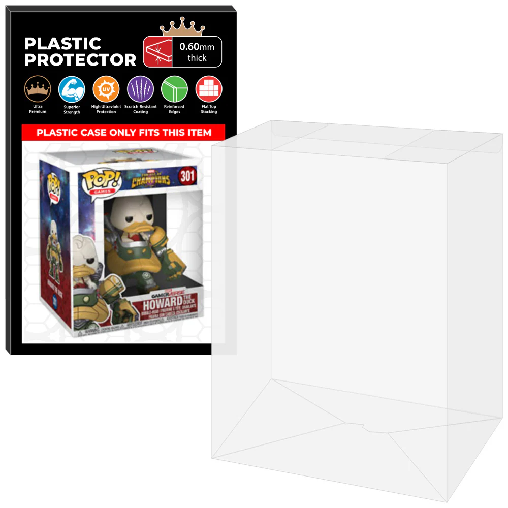 Pop Protector for 6 inch Howard The Duck #301 Super Funko Pop - Image 7
