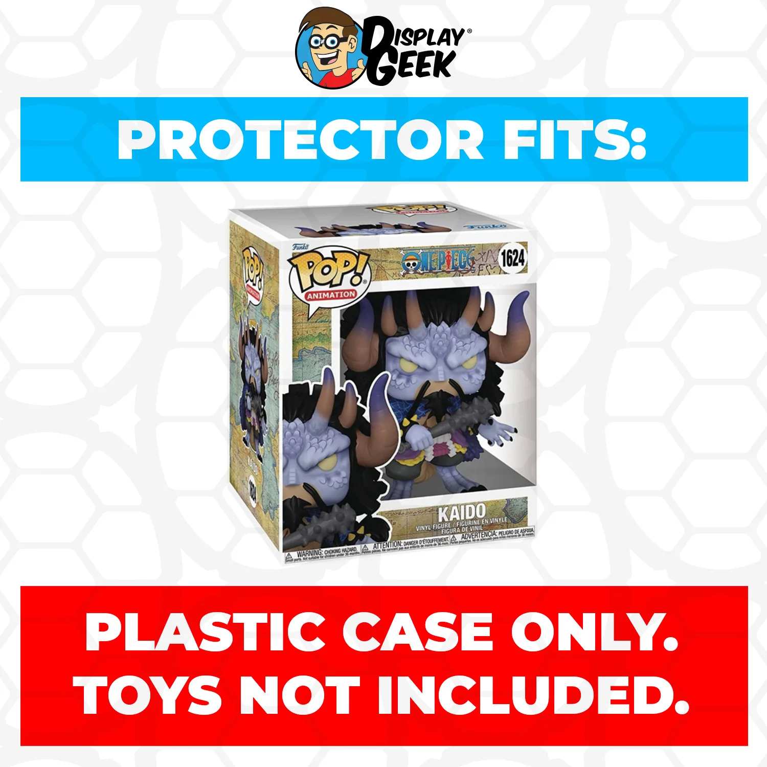 Pop Protector for 6 inch Kaido #1267 Funko Pop - Image 3