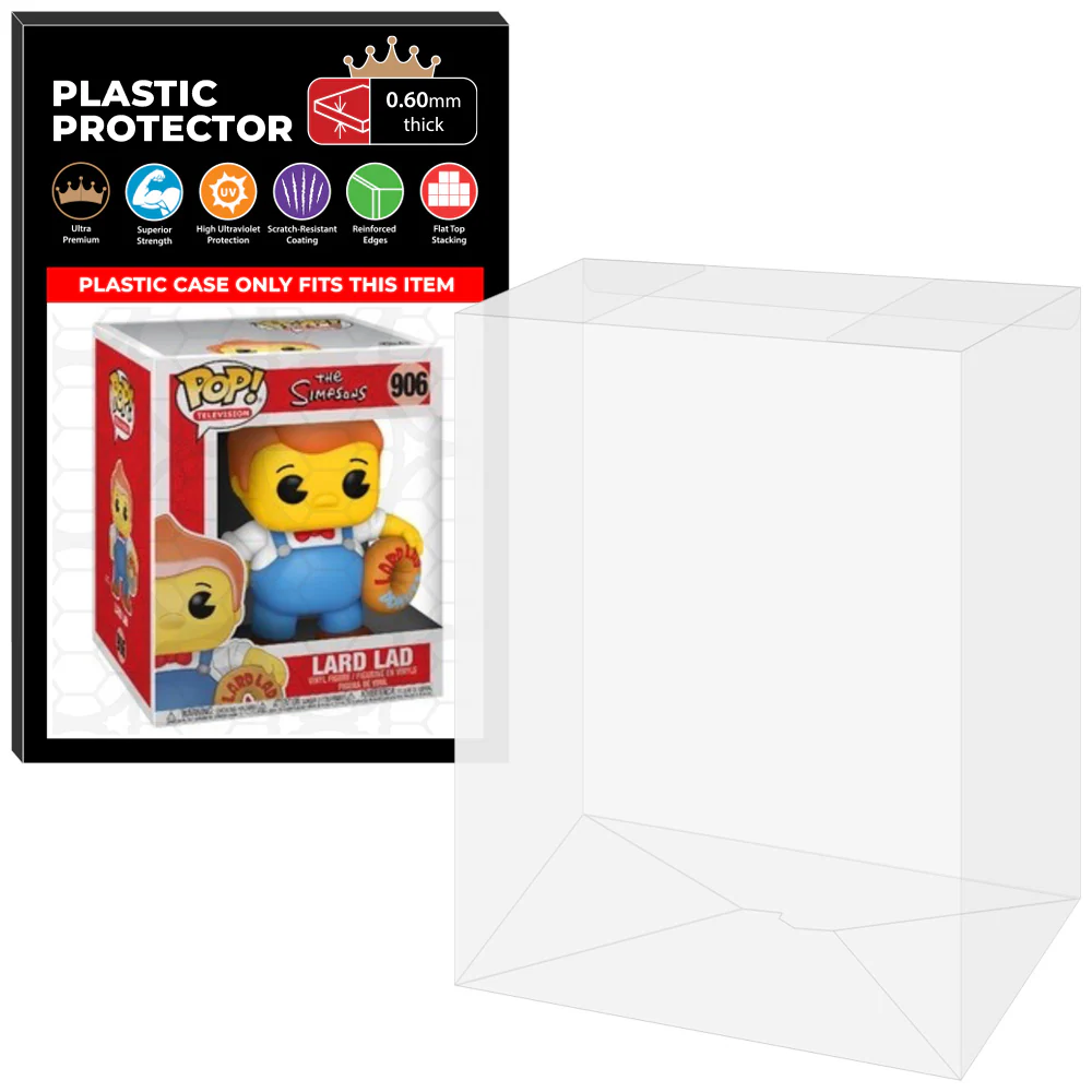 Pop Protector for 6 inch Lard Lad #906 Super Funko Pop - Image 7