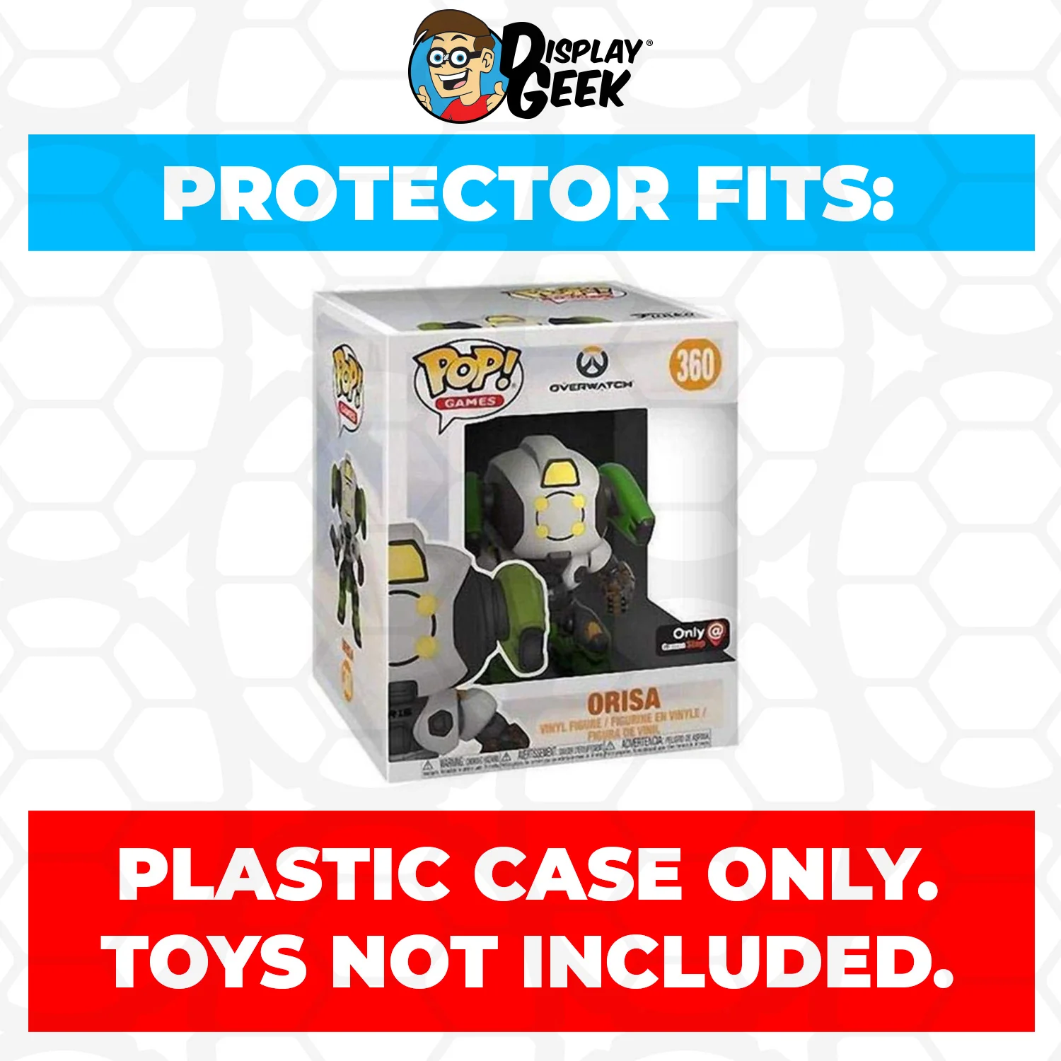 Pop Protector for 6 inch Orisa OR-15 #360 Super Funko Pop - Image 2