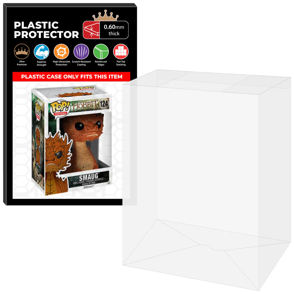 Pop Protector for 6 inch Smaug #124 Super Funko Pop - Image 9