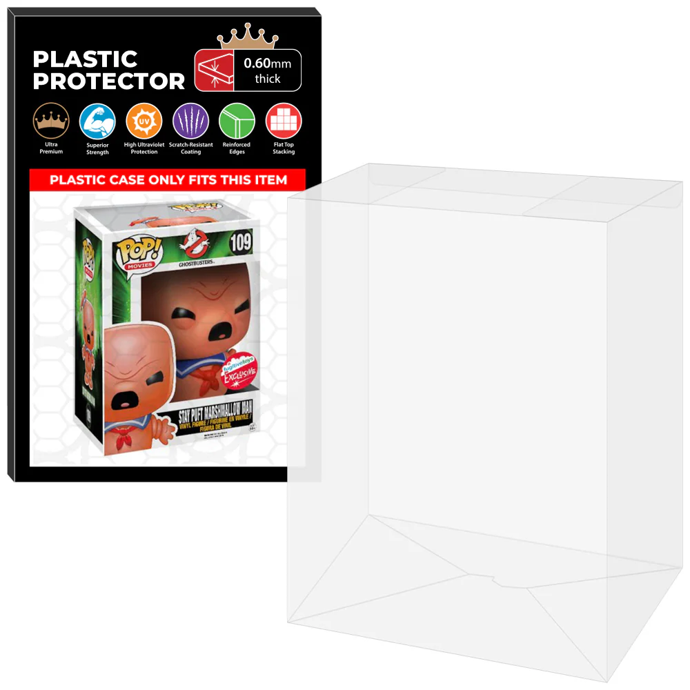 Pop Protector for 6 inch Stay Puft Marshmallow Glow SDCC #109 Super Funko - Image 9