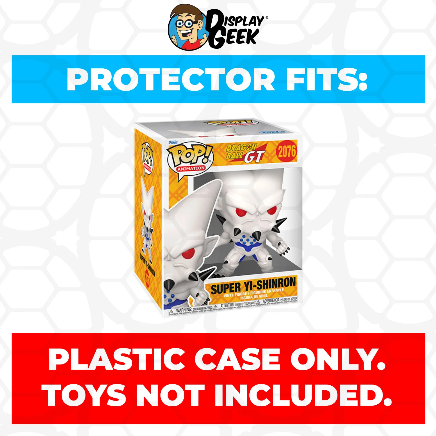 Pop Protector for 6 inch Super Yi-Shinron #2076 Super Size Funko Pop - Image 2
