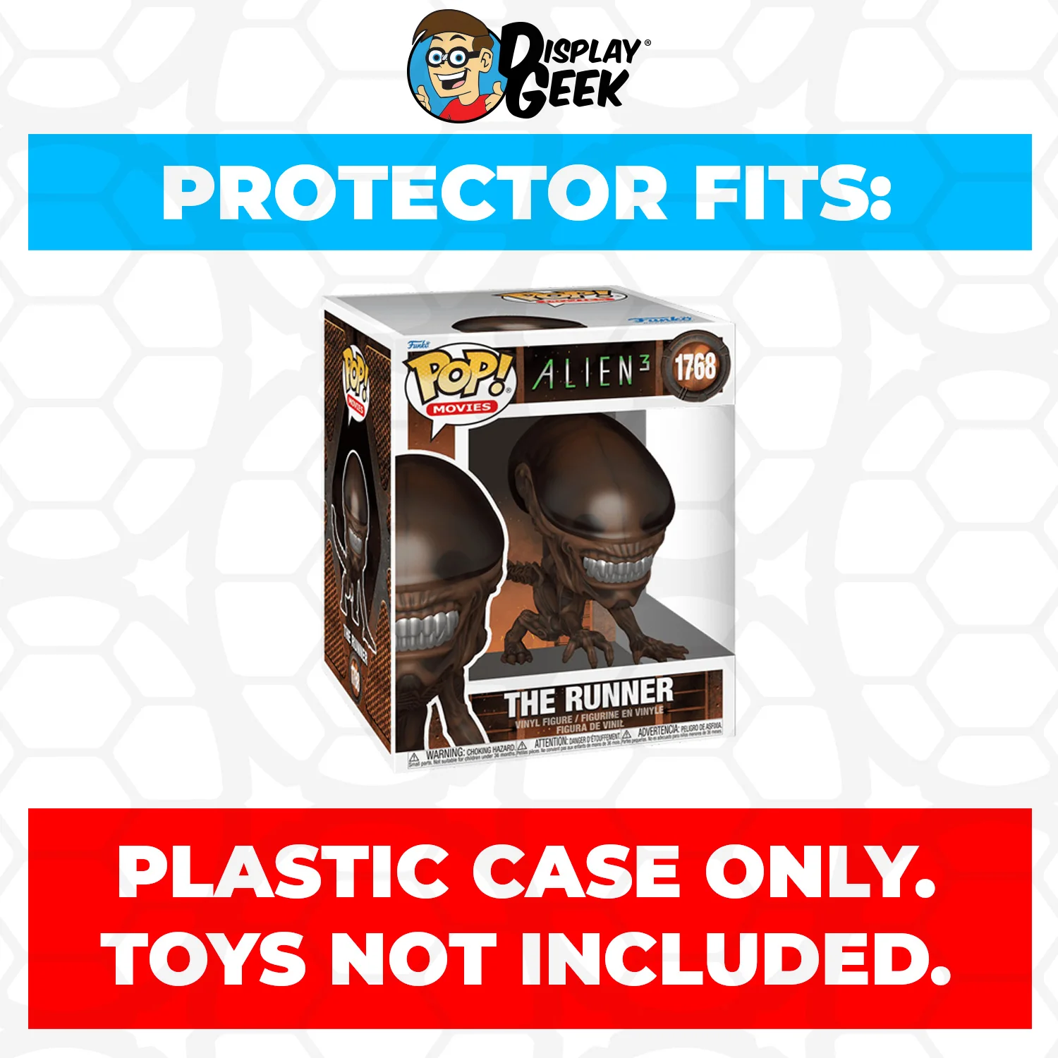 Pop Protector for 6 inch The Runner #1768 Super Size Funko Pop - Image 2